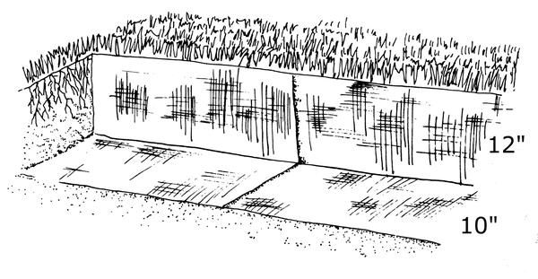 mole fence sketch